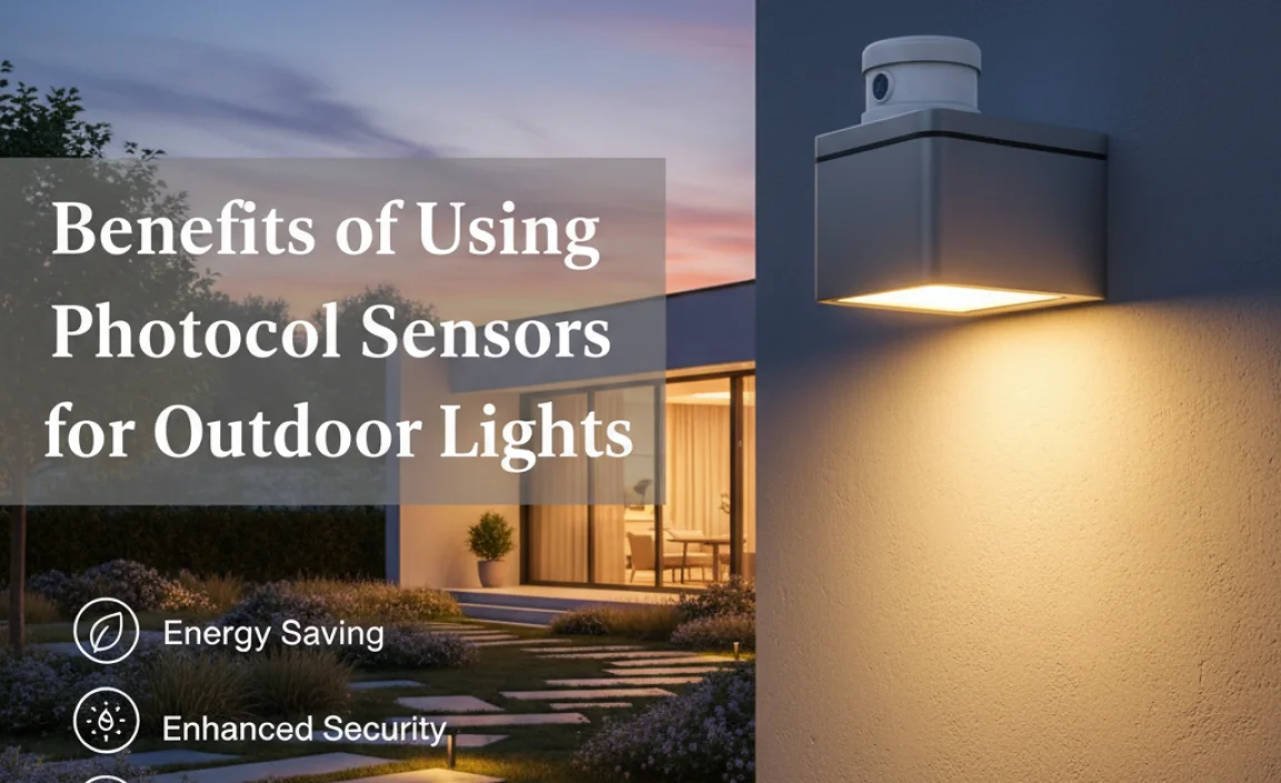 Benefits of Using Photocell Sensors for Outdoor Lights