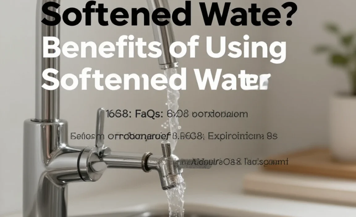 Benefits of Using Softened Water
