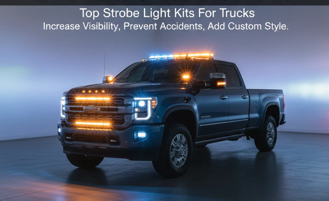 Benefits of Using Strobe Light Kits on Trucks