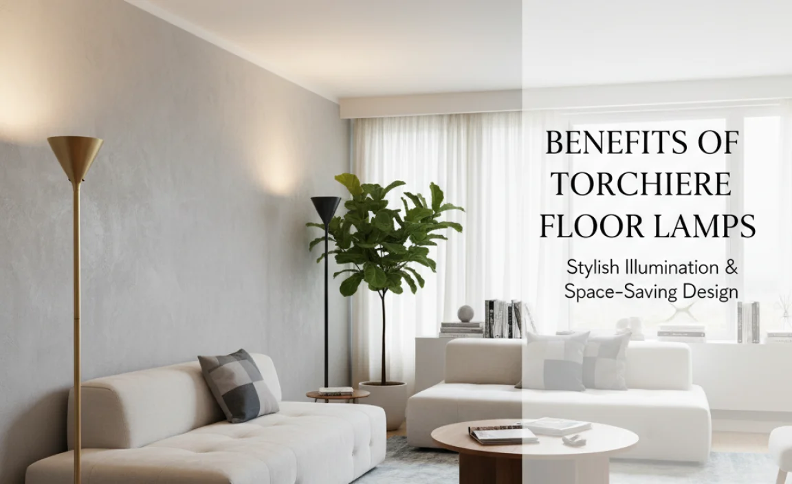 Benefits of Using Torchiere Floor Lamps