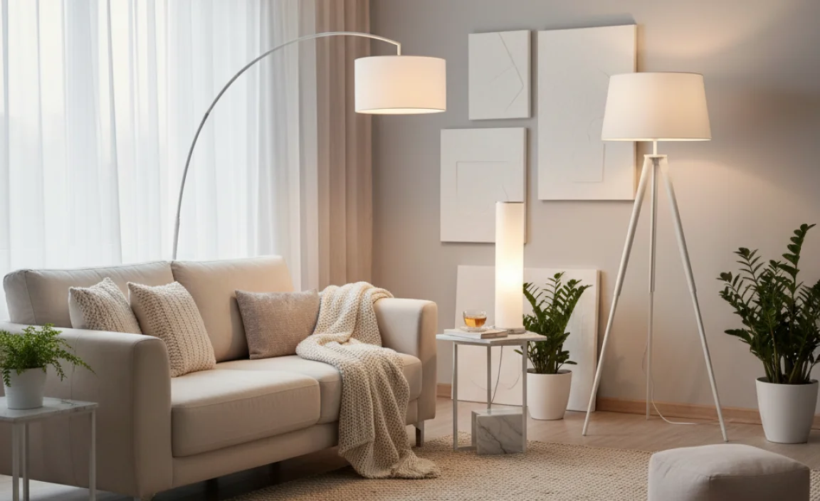 Benefits of White Floor Lamps