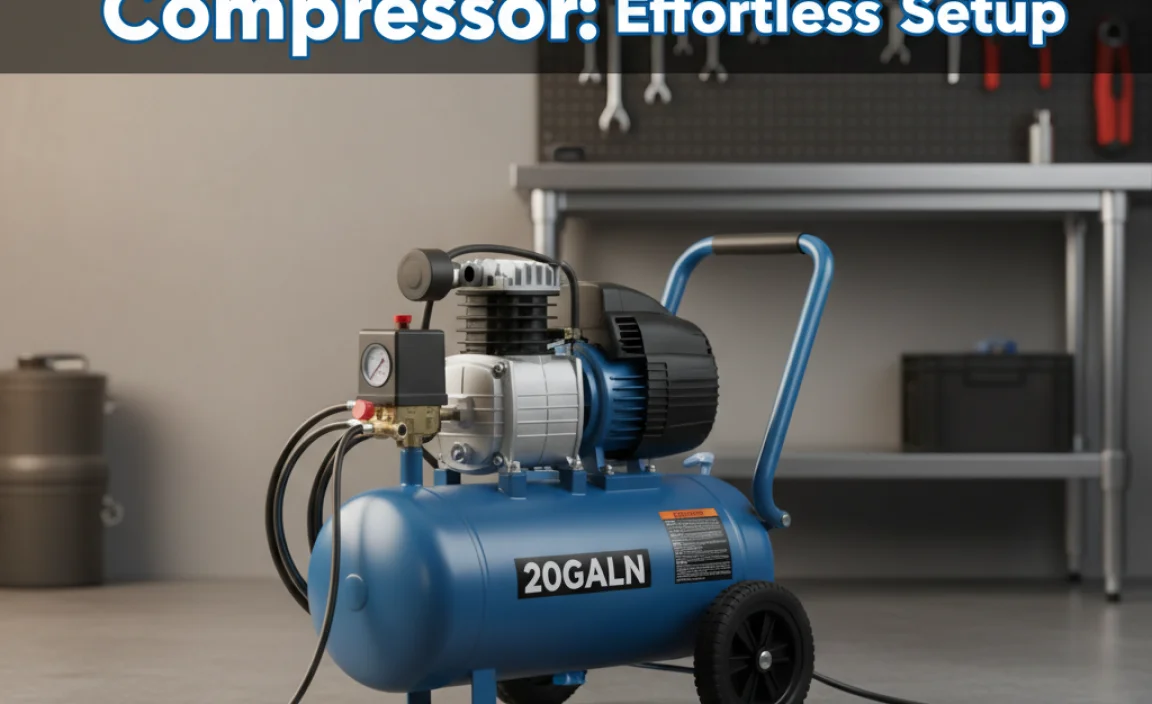 Best 120V 20 Gallon Compressor: Effortless Setup