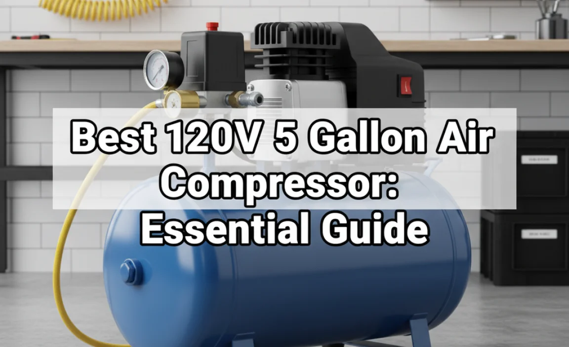 Best 120V 5 Gallon Air Compressor: Essential Guide