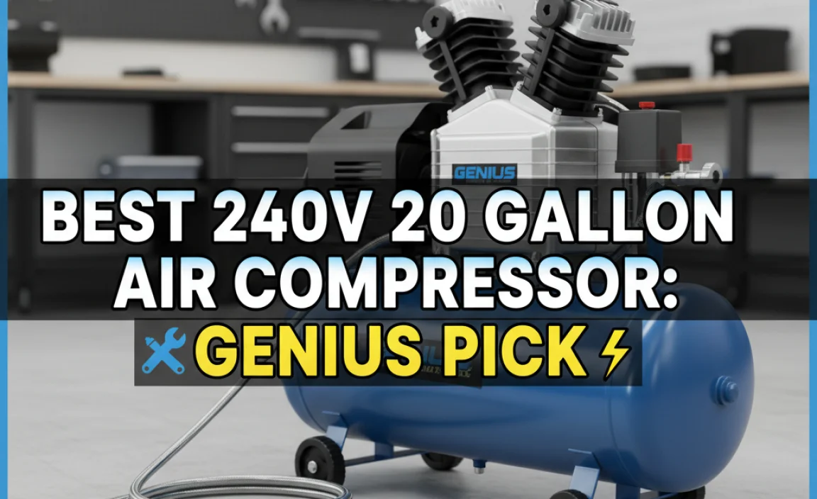Best 240V 20 Gallon Air Compressor: Genius Pick