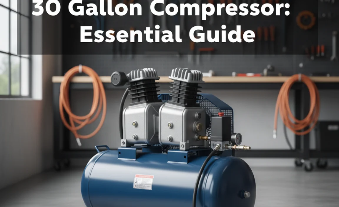 Best 240V 30 Gallon Compressor: Essential Guide