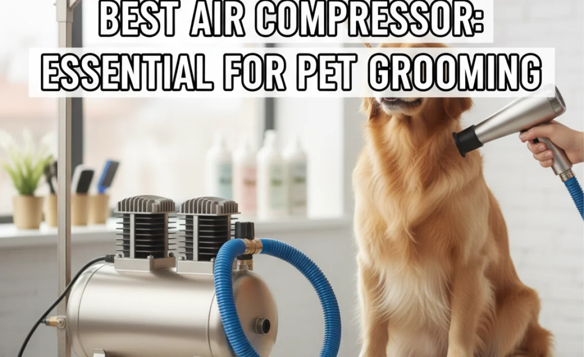 Best Air Compressor: Essential for Pet Grooming