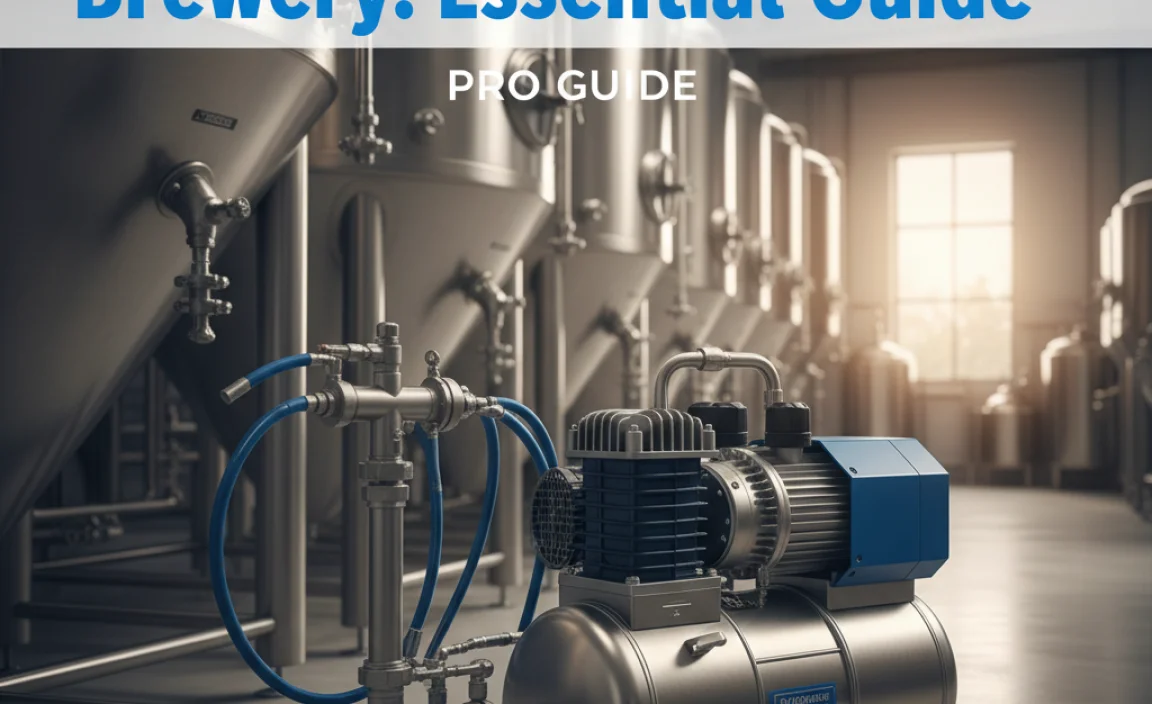 Best Air Compressor for Brewery: Essential Guide