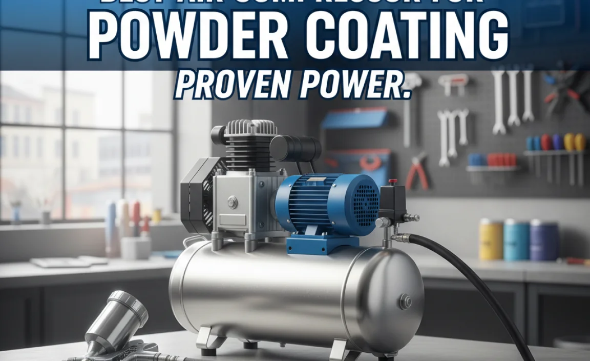 Best Air Compressor for Powder Coating: Proven Power
