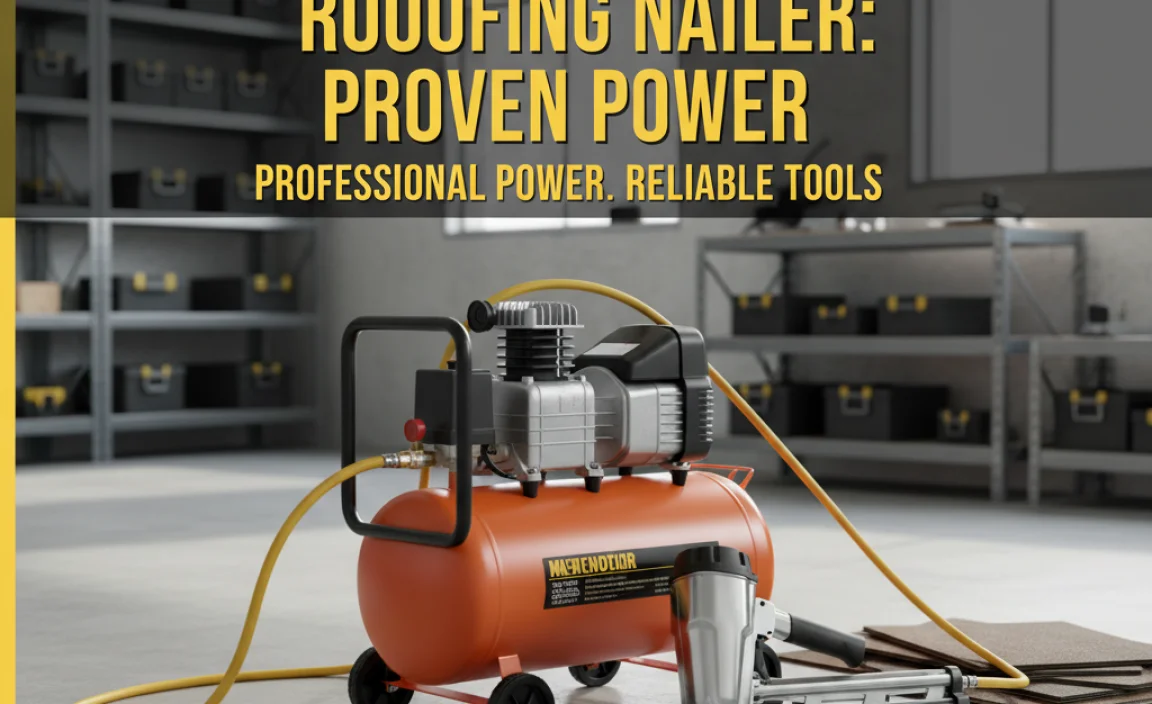 Best Air Compressor for Roofing Nailer: Proven Power