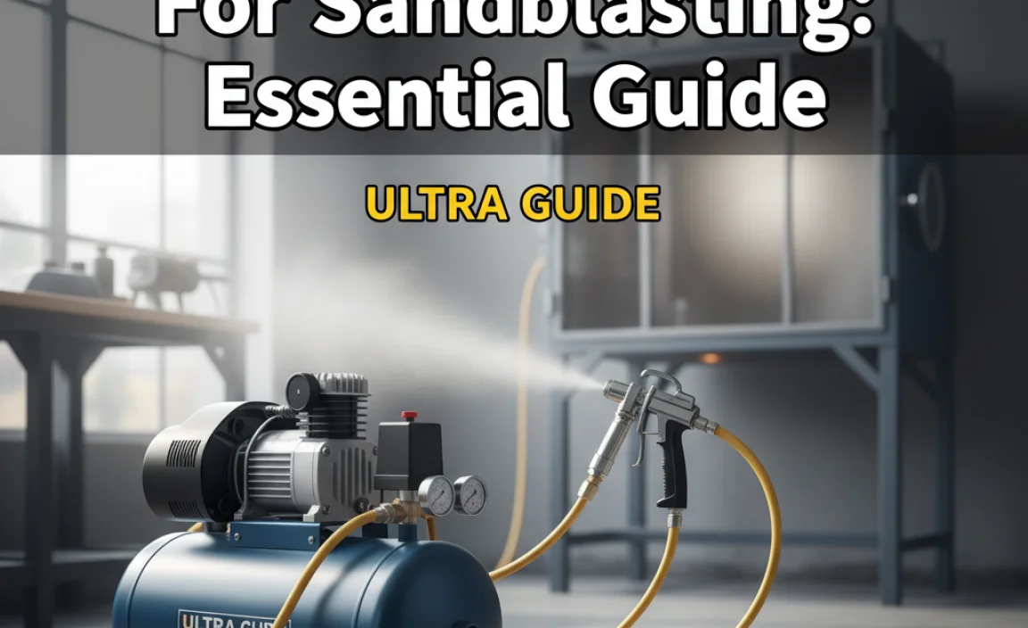 Best Air Compressor For Sandblasting: Essential Guide