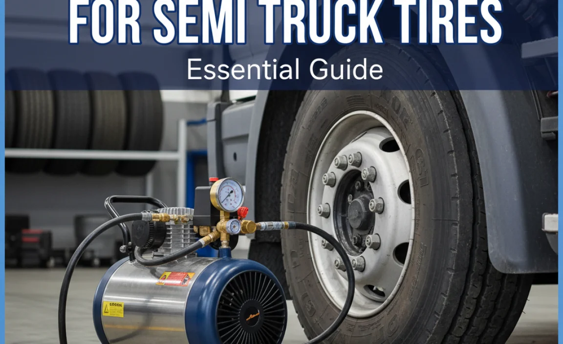 Best Air Compressor for Semi Truck Tires: Essential Guide