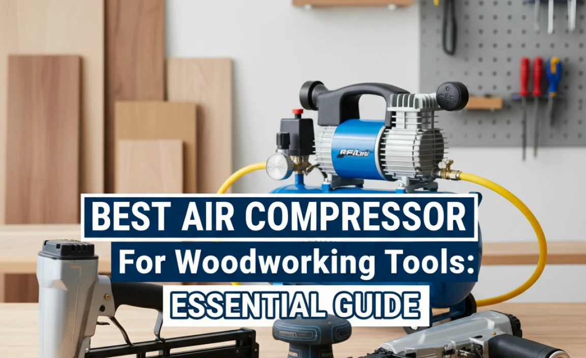 Best Air Compressor For Woodworking Tools: Essential Guide