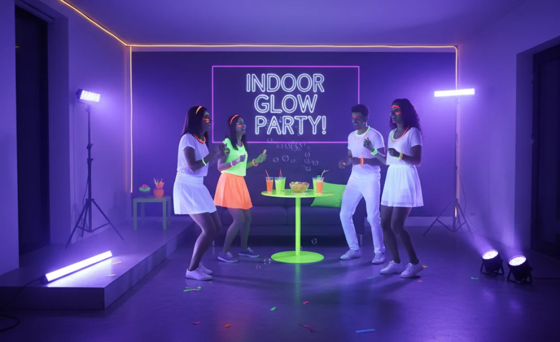 Best Black Lights for Indoor Glow Parties