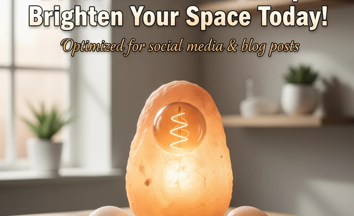 Best Bulb For Salt Lamp: Brighten Your Space Today!