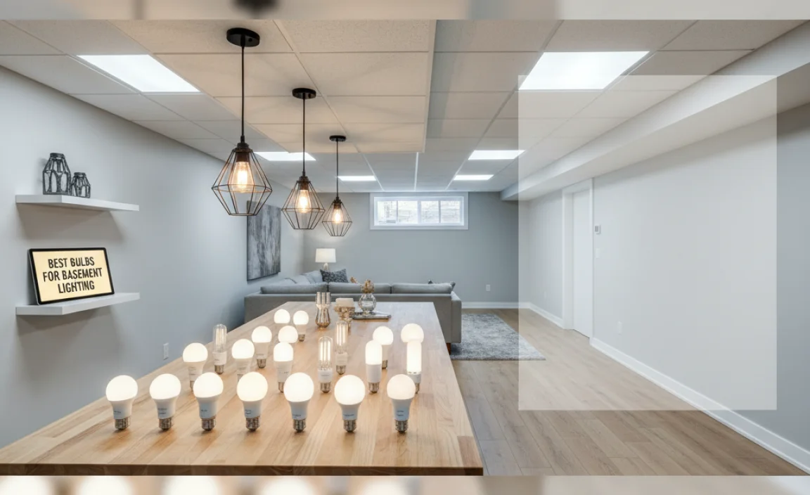 Best Bulbs for Basement Lighting
