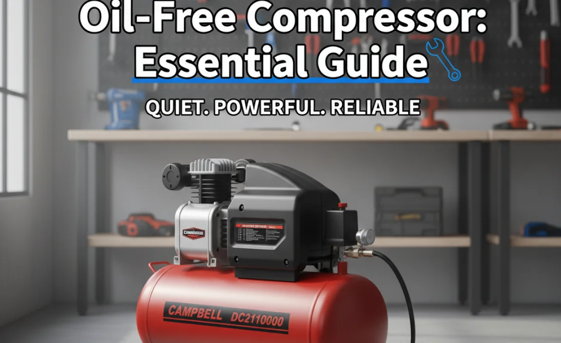 Best Campbell Hausfeld Oil-Free Compressor: Essential Guide