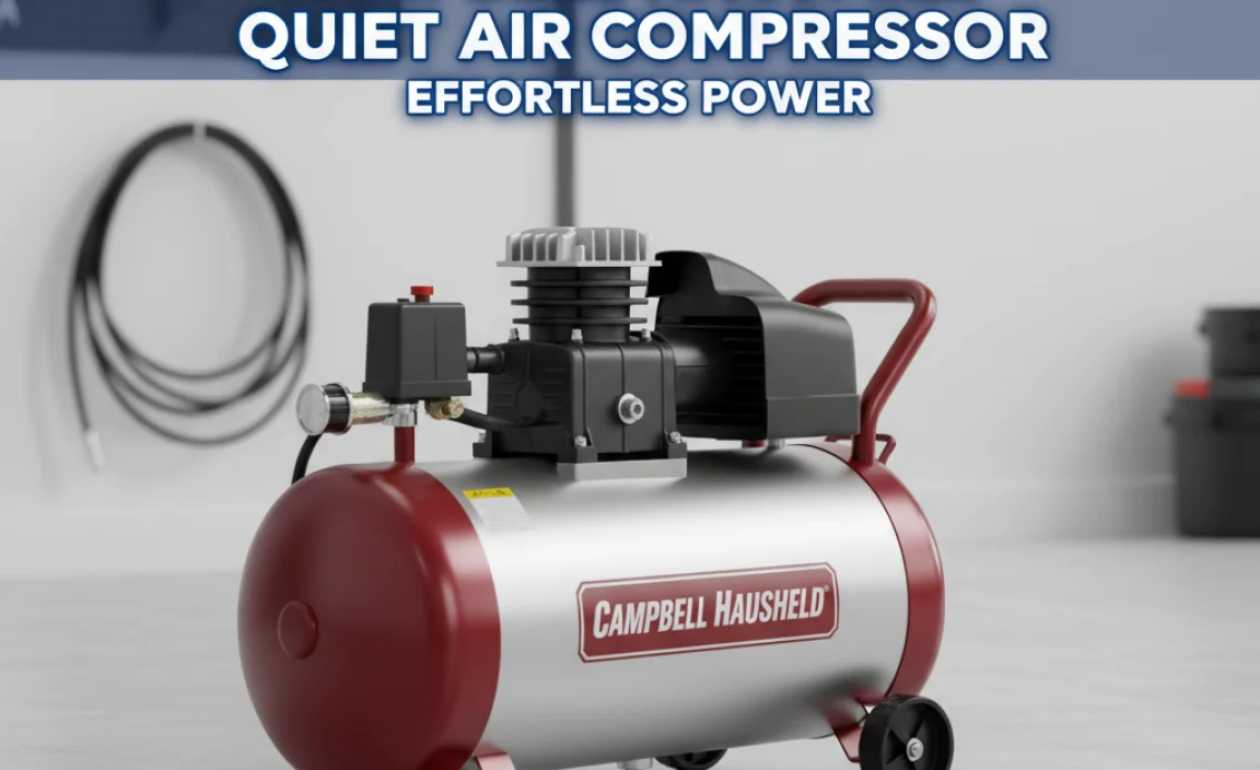 Best Campbell Hausfeld Quiet Air Compressor: Effortless Power