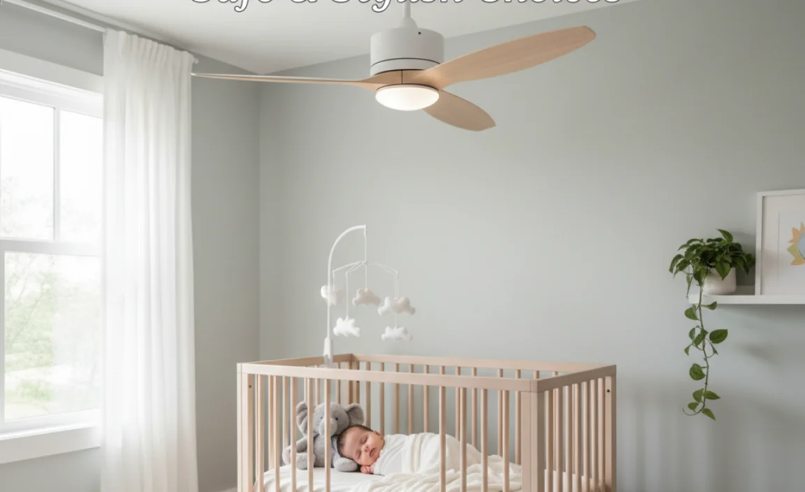 Best Ceiling Fan For Newborn: Safe & Stylish Choices