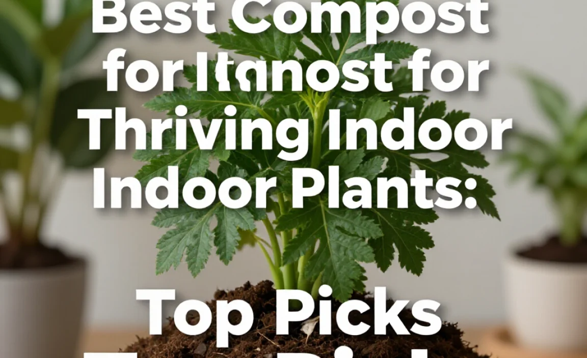 Best Compost for Thriving Indoor Plants: Top Picks