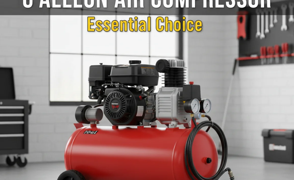 Best Gas Powered 10 Gallon Air Compressor: Essential Choice