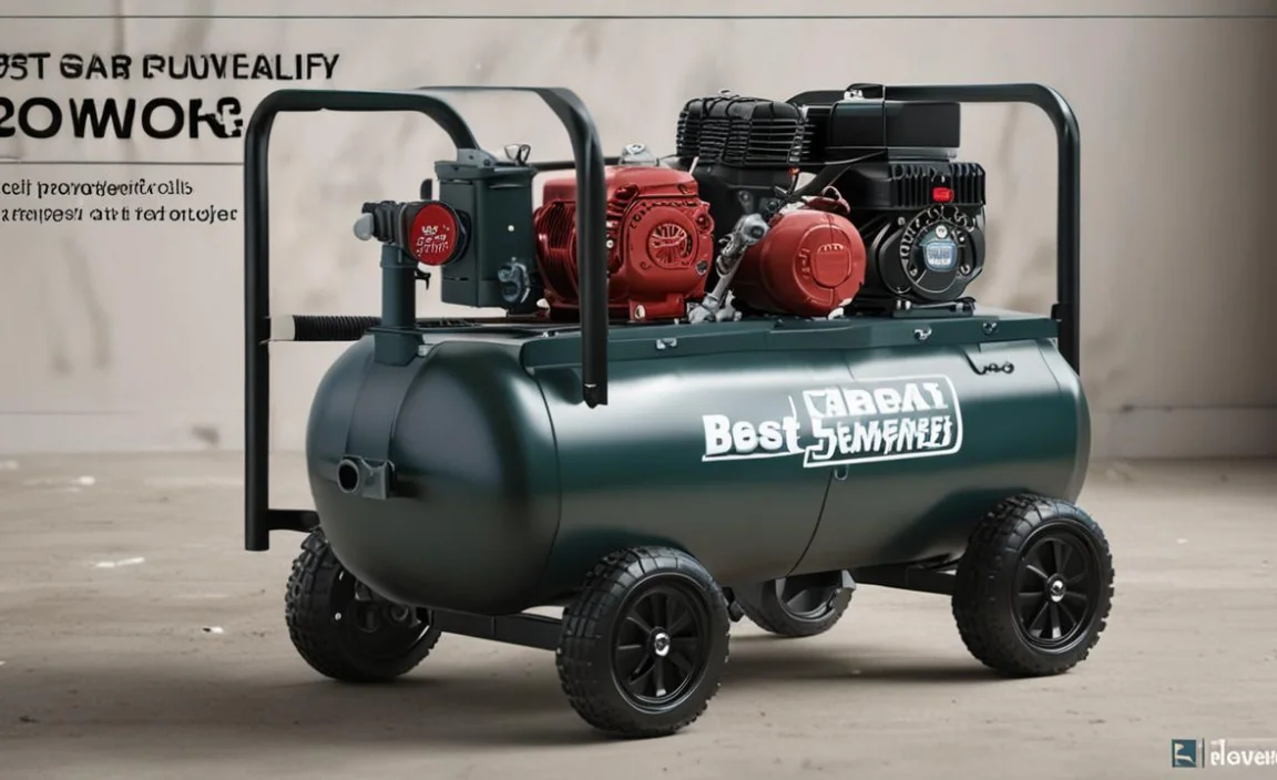 Best Gas Powered 25 Gallon Air Compressor: Proven Power