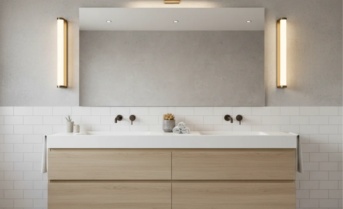 Best Locations for Wall Lights Around Mirrors