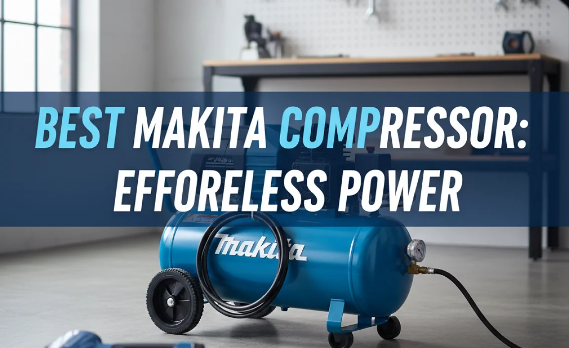 Best Makita Compressor: Effortless Power