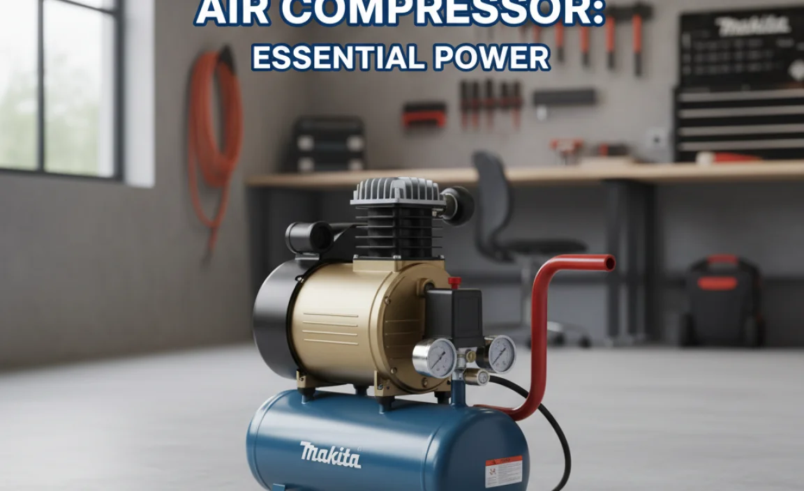Best Makita Pancake Air Compressor: Essential Power