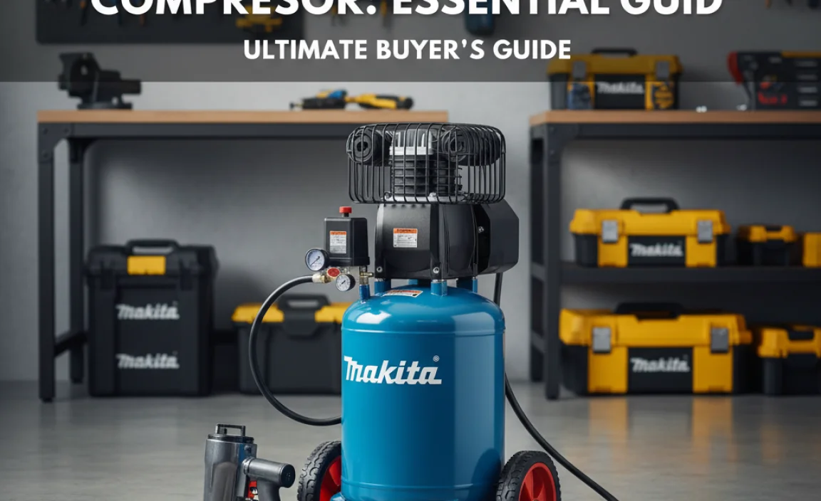 Best Makita Vertical Air Compressor: Essential Guide
