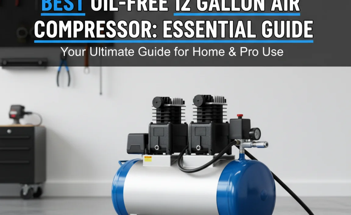 Best Oil-Free 12 Gallon Air Compressor: Essential Guide