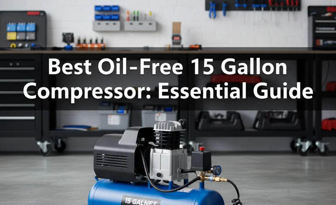 Best Oil-Free 15 Gallon Compressor: Essential Guide