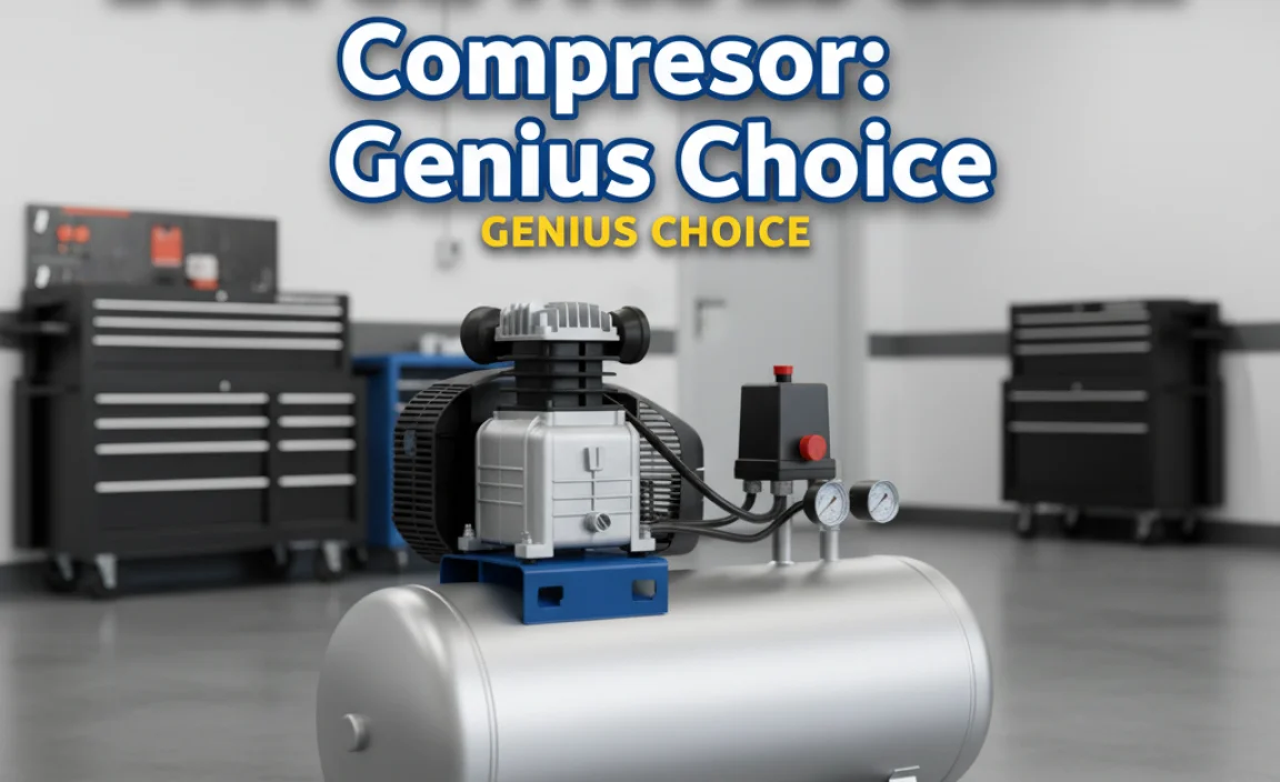 Best Oil-Free 20 Gallon Compressor: Genius Choice