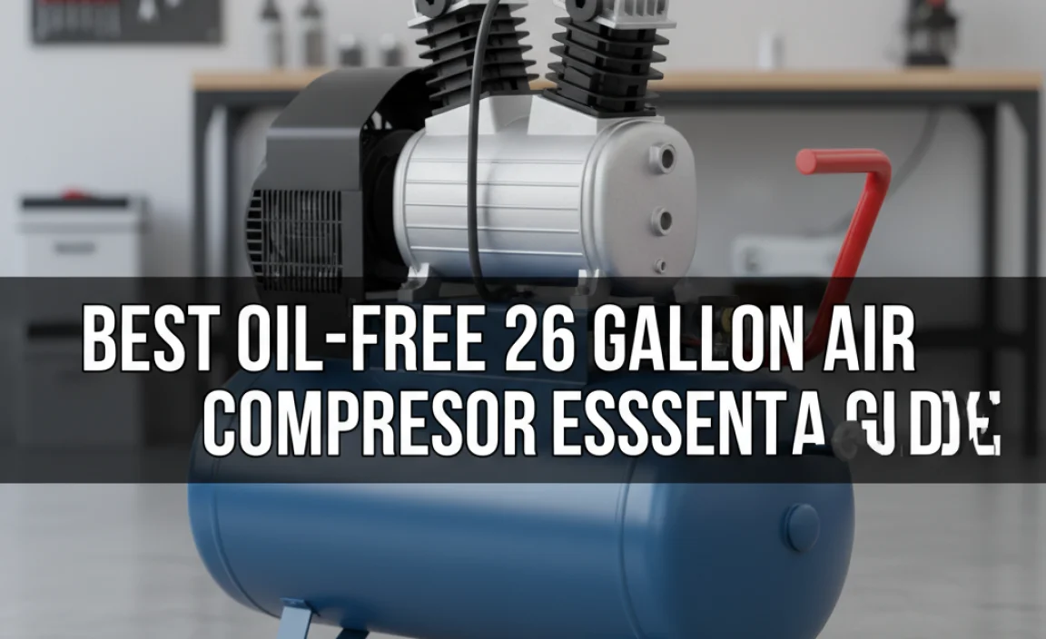 Best Oil-Free 26 Gallon Air Compressor: Essential Guide