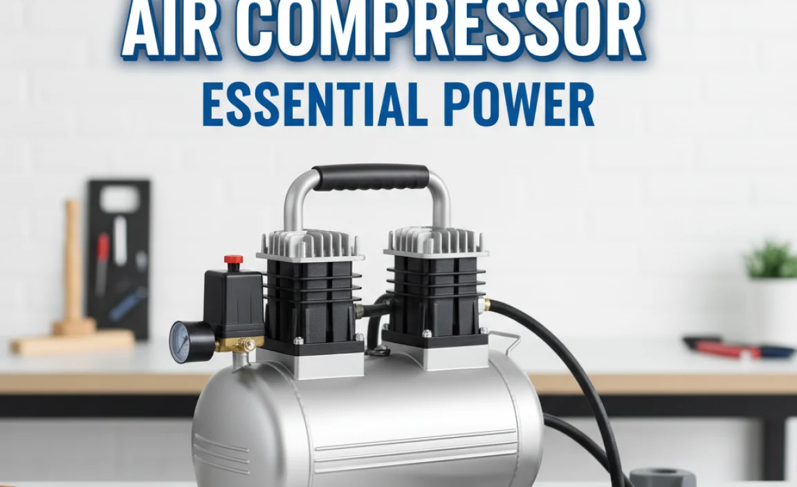 Best Oil-Free 3 Gallon Air Compressor: Essential Power