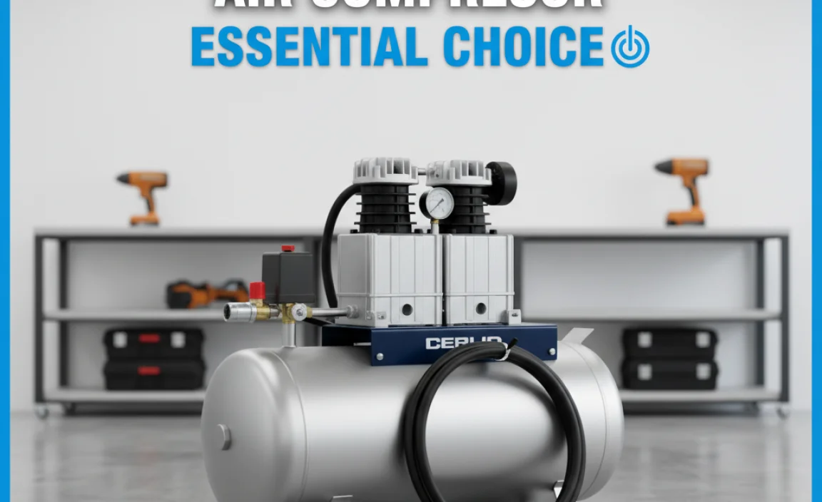 Best Oil-Free 30 Gallon Air Compressor: Essential Choice