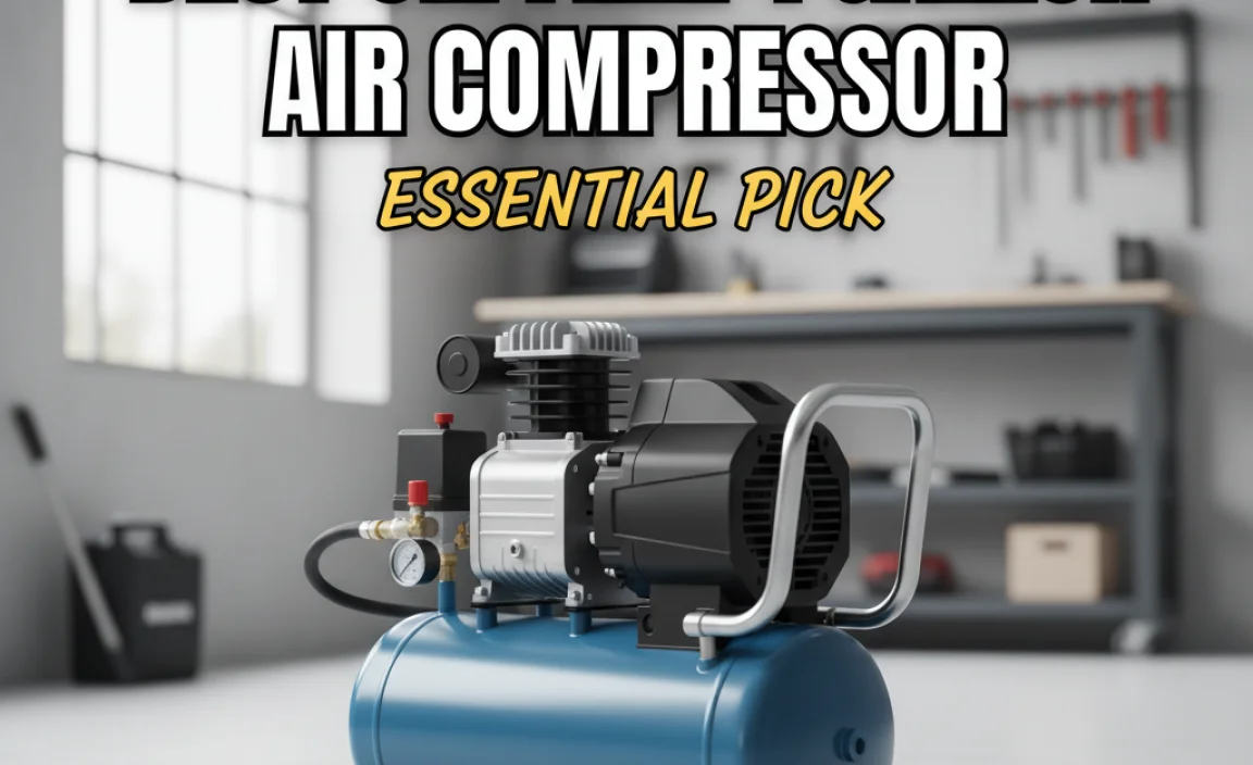 Best Oil-Free 4 Gallon Air Compressor: Essential Pick