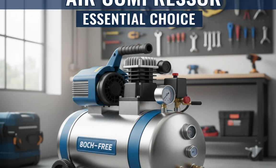Best Oil-Free 8 Gallon Air Compressor: Essential Choice