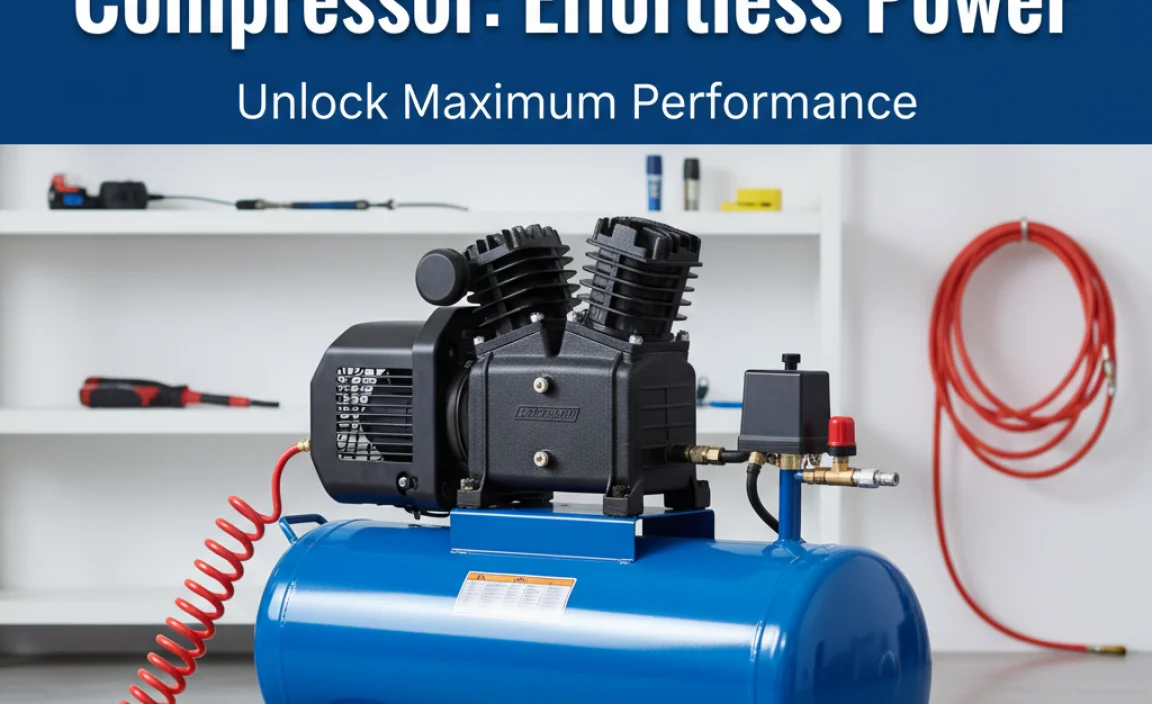 Best Oil-Lubed 20 Gallon Air Compressor: Effortless Power