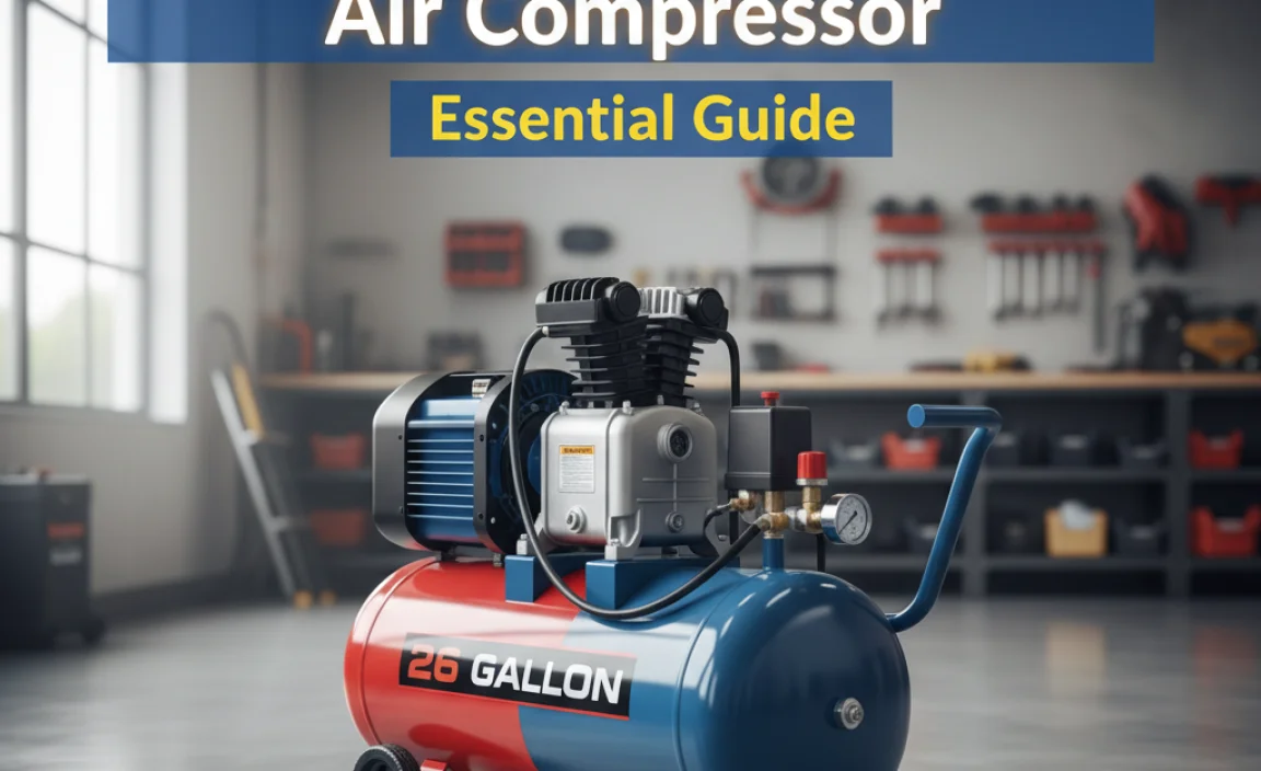 Best Oil-Lubed 26 Gallon Air Compressor: Essential Guide