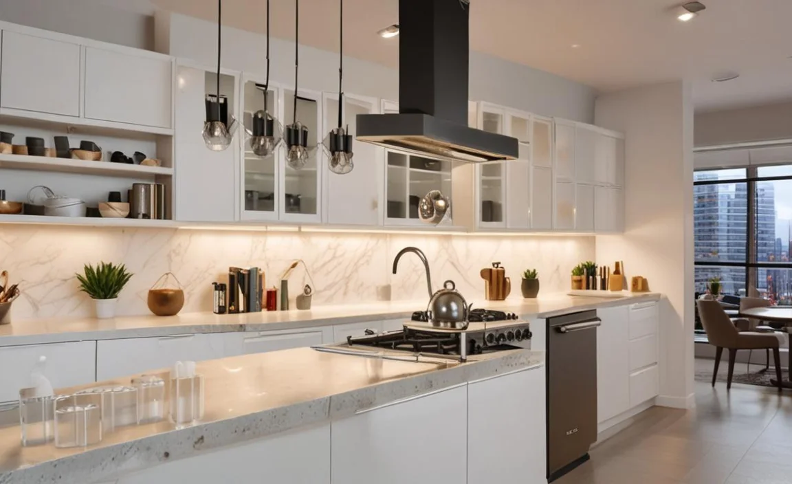 Best Placement Ideas for Kitchen Track Lighting