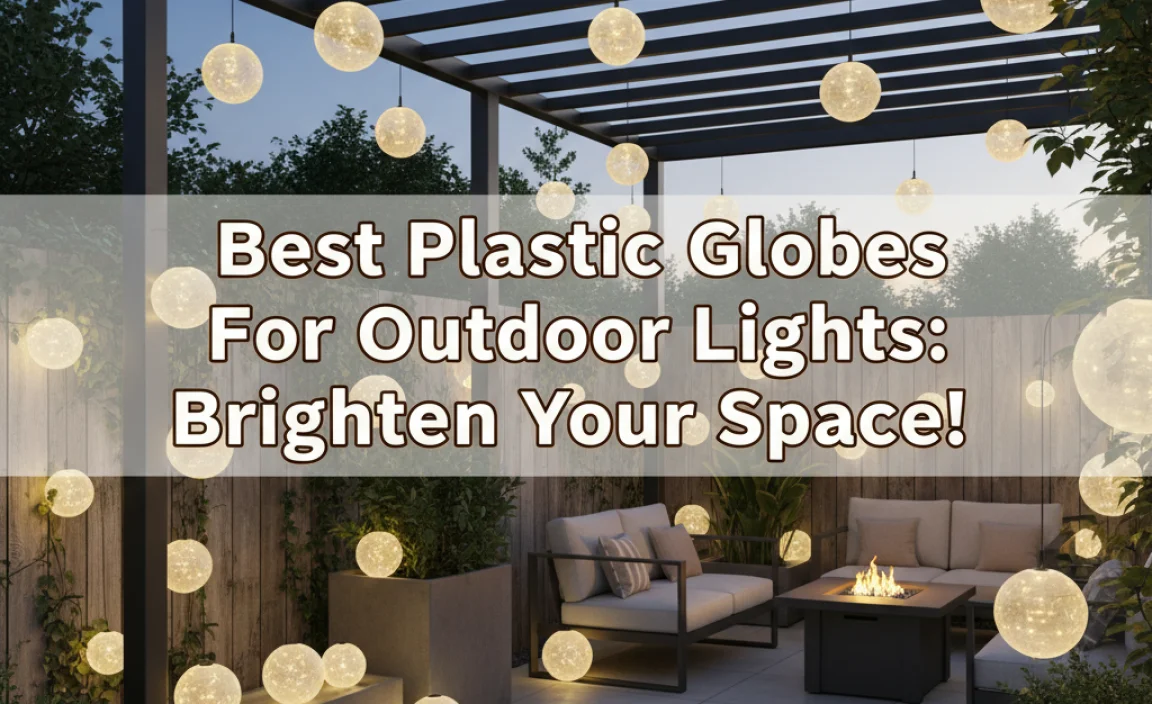Best Plastic Globes For Outdoor Lights: Brighten Your Space!