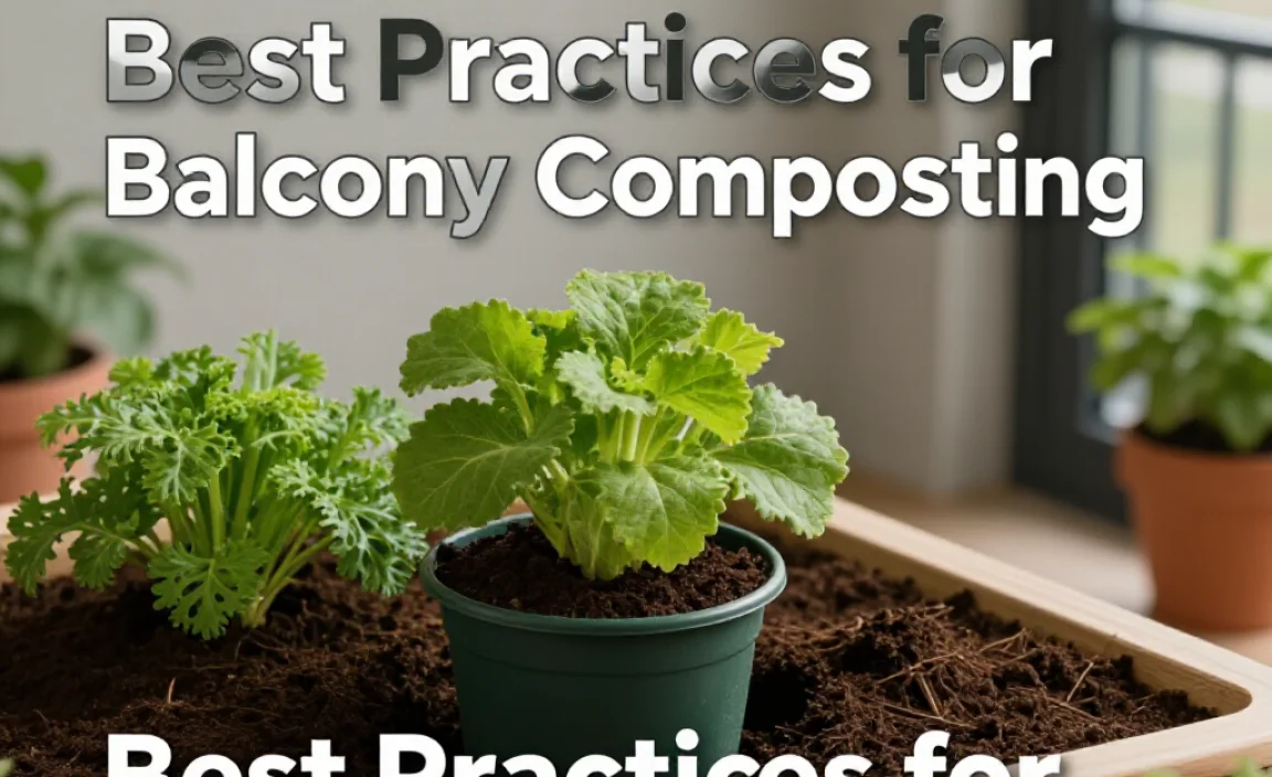 Best Practices for Balcony Composting