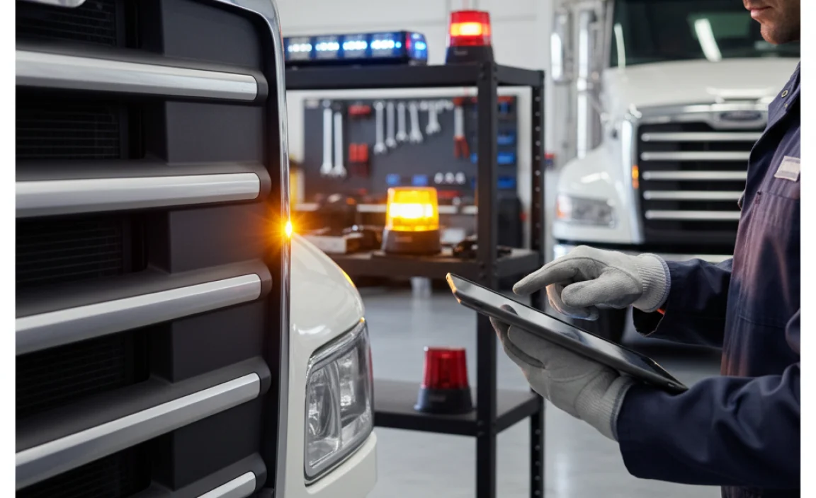 Best Practices for Maintaining Truck Warning Lights