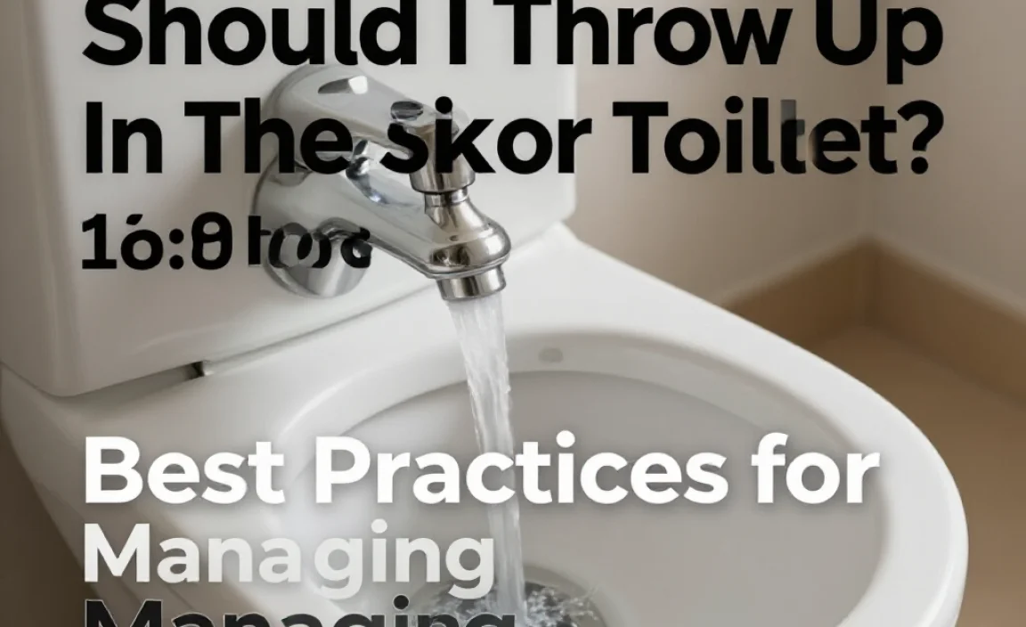 Best Practices for Managing Vomiting at Home