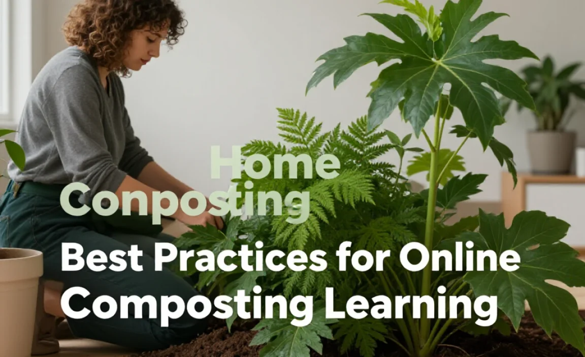 Best Practices for Online Composting Learning