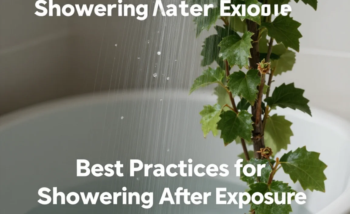 Best Practices for Showering After Exposure