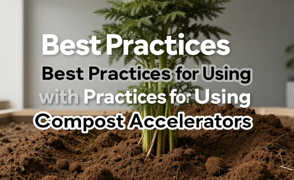 Best Practices for Using Compost Accelerators