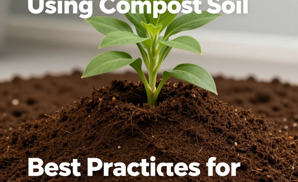 Best Practices for Using Compost Soil