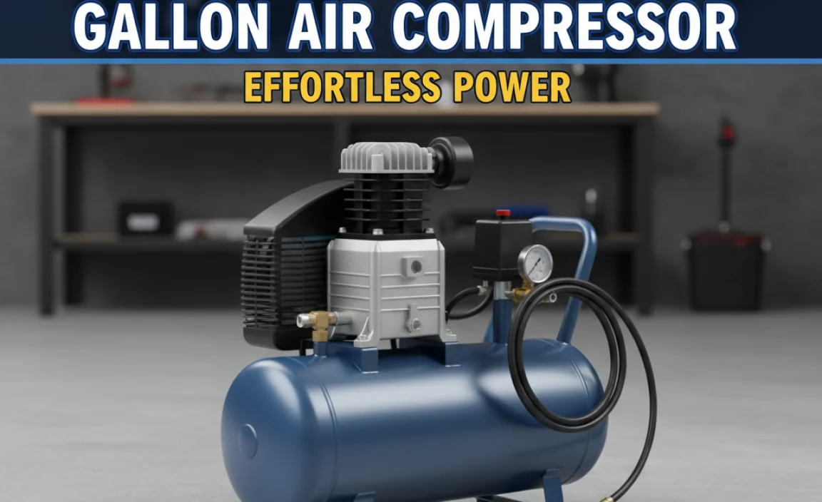 Best Single-Stage 10 Gallon Air Compressor: Effortless Power