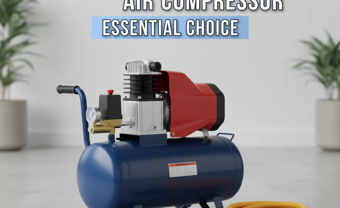 Best Single-Stage 17 Gallon Air Compressor: Essential Choice